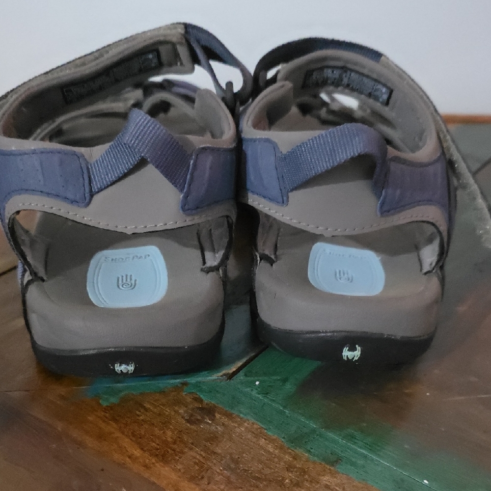 Teva Women's Multi-Strap Sandals - Dark Blue/Gray Size 10 - Picture 4 of 5